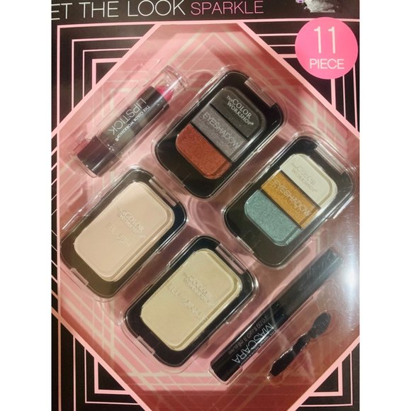 Markwins Make Up Kit 11 Piece Color Workshop Lipstick Eye Shadow Blush Mascara - Picture 3 of 3